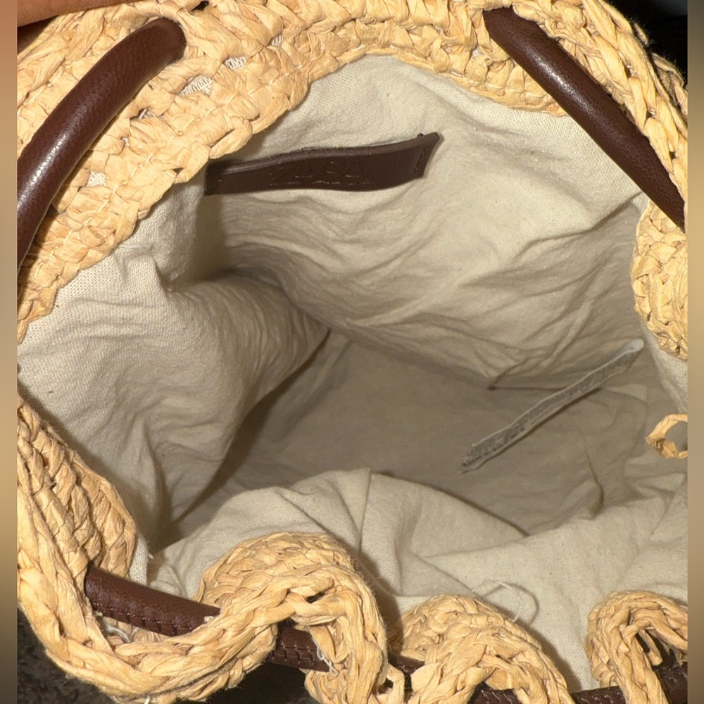 Zara Woven Backpack - Picture 2 of 4